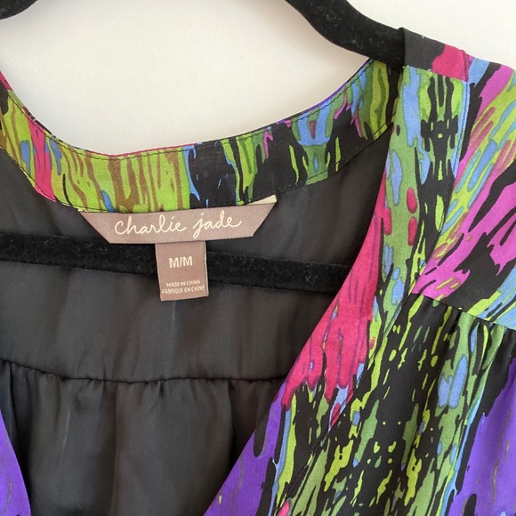 Charlie Jade splatter print dress - Picture 2 of 3